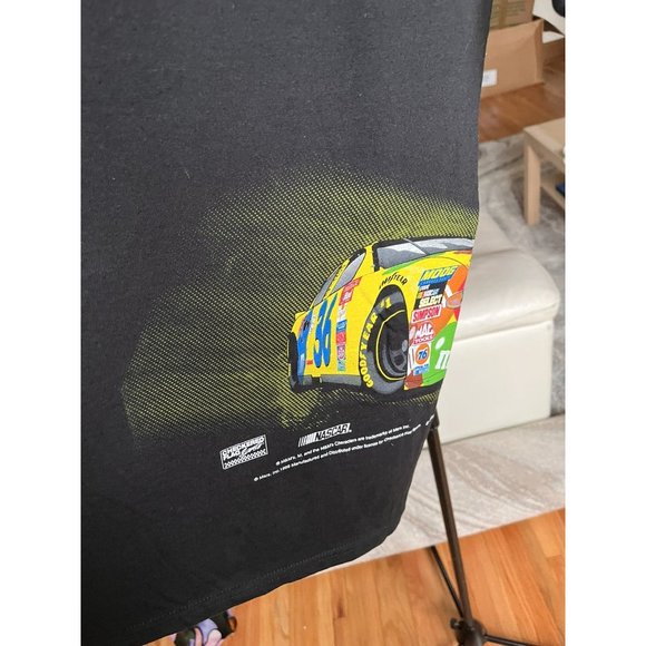 VINTAGE 1998 NASCAR M&M CARTOON ERNIE IRVAN RACING T SHIRT SIZE XL 90S RACE CARS - Picture 5 of 6